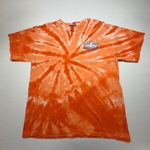 Ron Jon Surf Shop Tie Dye T-Shirt Myrtle Beach Orange Men's‎ Large
